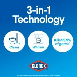 Clorox Germicidal Bleach, Regular- 81-oz Bottle 23 Clorox Germicidal Bleach, Regular- 81-oz Bottle -Swiffer Online Trade 16008518