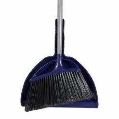 MOXIE Brooms 12-in Plastic Angle with Dustpan Upright Broom -Swiffer Online Trade 16012809