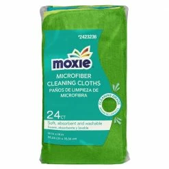 MOXIE Cleaning Cloths 24-Pack Microfiber Cloth