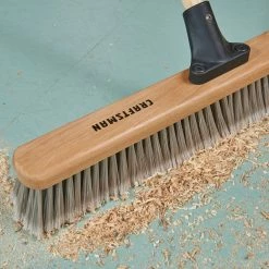 CRAFTSMAN Brooms 24-in Poly Fiber Shop/Garage Push Broom -Swiffer Online Trade 16415479