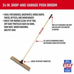 CRAFTSMAN Brooms 24-in Poly Fiber Shop/Garage Push Broom -Swiffer Online Trade 16415481 scaled