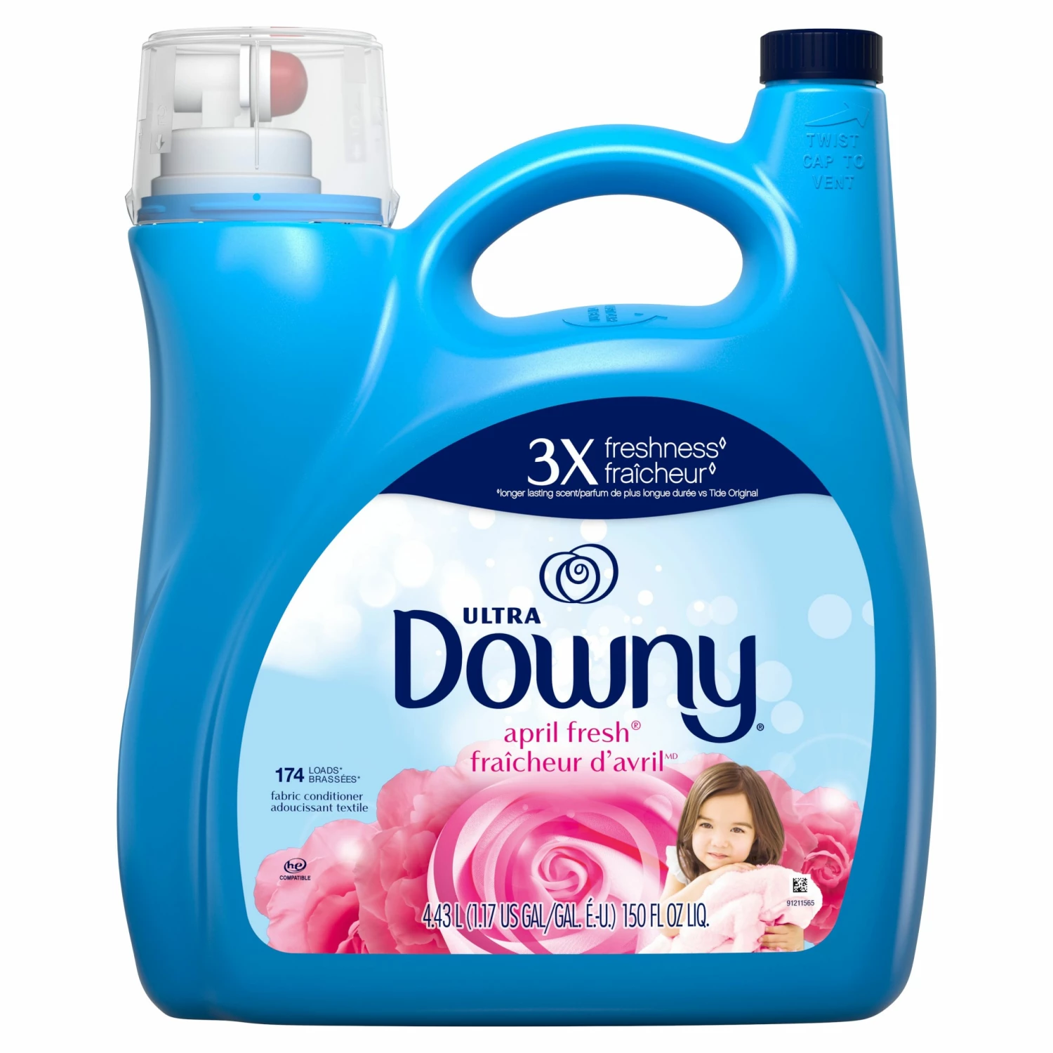 Downy Fabric Softeners Ultra 150-fl oz Fabric Softener Liquid 3 Downy Fabric Softeners Ultra 150-fl oz Fabric Softener Liquid