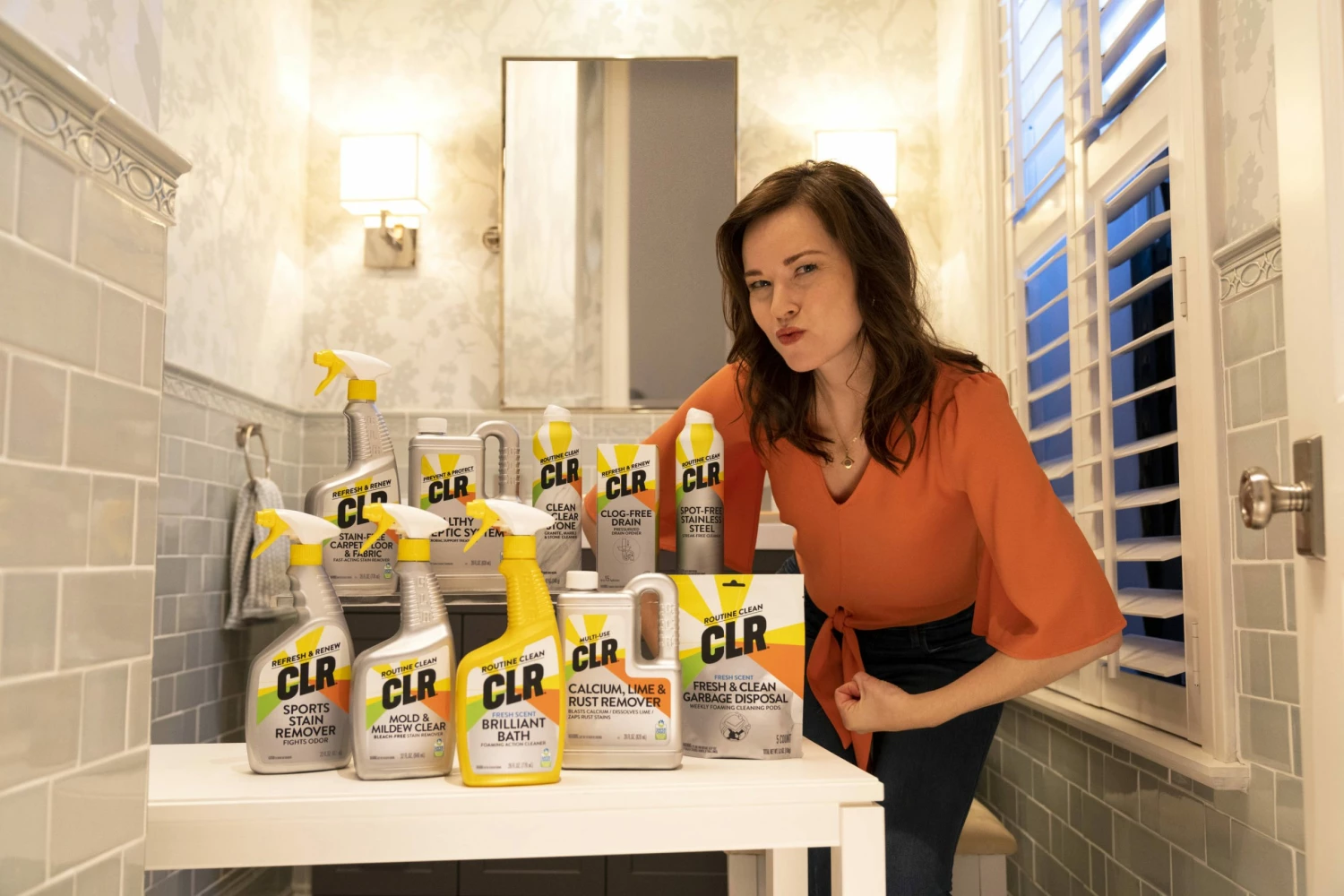 CLR Multipurpose Bathroom Cleaners 26-oz Foam Multipurpose Bathroom Cleaner 6 CLR Multipurpose Bathroom Cleaners 26-oz Foam Multipurpose Bathroom Cleaner - Image 4