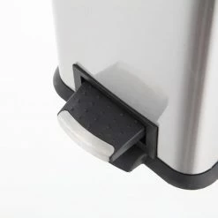 Style Selections Trash Cans 8-Liter Stainless Steel Steel Commercial Trash Can with Lid -Swiffer Online Trade 17783456