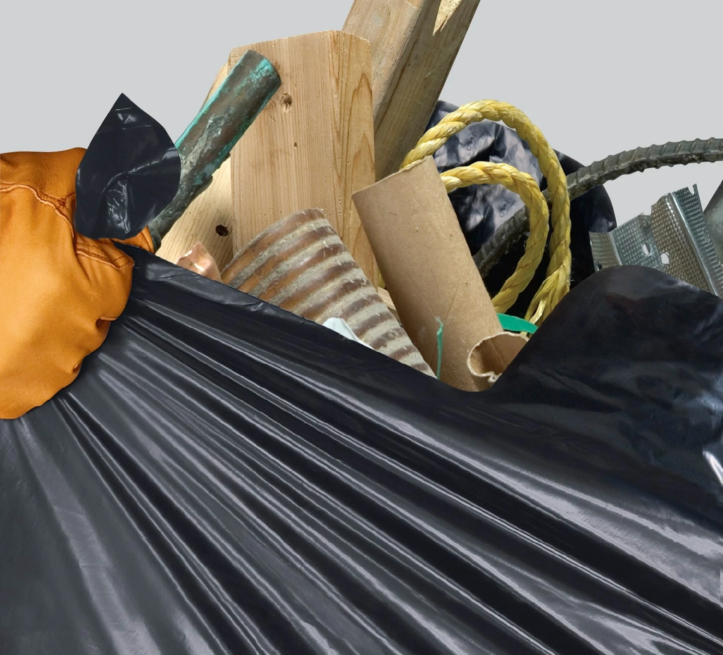 Contractor's Choice Trash Bags Contractor 50-Pack 42-Gallon Black Outdoor Plastic Construction Trash Bag 5 Contractor's Choice Trash Bags Contractor 50-Pack 42-Gallon Black Outdoor Plastic Construction Trash Bag - Image 4