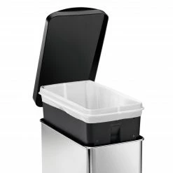 simplehuman Trash Cans 10-Liter Brushed Stainless Steel Metal Touchless Trash Can with Lid -Swiffer Online Trade 17906385 scaled