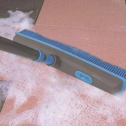 MOXIE Brooms 13-in Plastic 2-in-1 Squeegee Push Broom