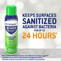 Microban All-Purpose Cleaners 24 Hour Disinfectant Sanitizing 15-fl oz Fresh Disinfectant Spray All-Purpose Cleaner 22 Microban All-Purpose Cleaners 24 Hour Disinfectant Sanitizing 15-fl oz Fresh Disinfectant Spray All-Purpose Cleaner -Swiffer Online Trade 40124275