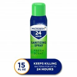 Microban All-Purpose Cleaners 24 Hour Disinfectant Sanitizing 15-fl oz Fresh Disinfectant Spray All-Purpose Cleaner