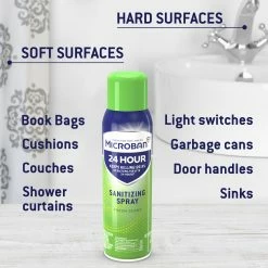 Microban All-Purpose Cleaners 24 Hour Disinfectant Sanitizing 15-fl oz Fresh Disinfectant Spray All-Purpose Cleaner 24 Microban All-Purpose Cleaners 24 Hour Disinfectant Sanitizing 15-fl oz Fresh Disinfectant Spray All-Purpose Cleaner -Swiffer Online Trade 40127321