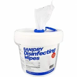 Sanidry All-Purpose Cleaners 300-Count Unscented Disinfectant Wipes All-Purpose Cleaner -Swiffer Online Trade 41870707