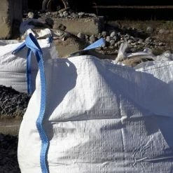 Halsted Trash Bags Heavy Duty Builder's Bag 200-Gallon White Outdoor Polypropylene Construction Trash Bag -Swiffer Online Trade 41979753