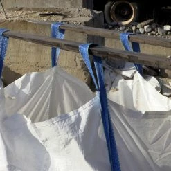 Halsted Trash Bags Heavy Duty Builder's Bag 200-Gallon White Outdoor Polypropylene Construction Trash Bag -Swiffer Online Trade 41979754