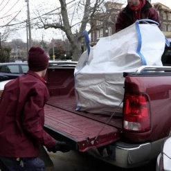 Halsted Trash Bags Heavy Duty Builder's Bag 200-Gallon White Outdoor Polypropylene Construction Trash Bag -Swiffer Online Trade 41979755