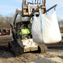 Halsted Trash Bags Heavy Duty Builder's Bag 200-Gallon White Outdoor Polypropylene Construction Trash Bag -Swiffer Online Trade 41979756