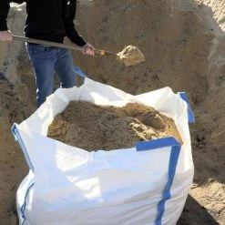 Halsted Trash Bags Heavy Duty Builder's Bag 200-Gallon White Outdoor Polypropylene Construction Trash Bag -Swiffer Online Trade 41979758