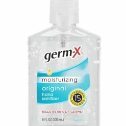 Germ-X Hand Sanitizers 8-oz Fragrance-Free Hand Sanitizer Bottle Gel