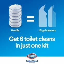 Clorox Toilet Bowl Cleaners ToiletWand Starter KitToilet Bowl Cleaner -Swiffer Online Trade 42387951
