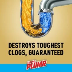 Liquid-Plumr Drain Cleaners Industrial Strength 128-fl oz Drain Cleaner 12 Liquid-Plumr Drain Cleaners Industrial Strength 128-fl oz Drain Cleaner -Swiffer Online Trade 42395246