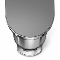 simplehuman Trash Cans simplehuman 45 Liter/12 Gallon Slim Kitchen Step Can, Brushed Stainless Steel with Plastic Lid 9 simplehuman Trash Cans simplehuman 45 Liter/12 Gallon Slim Kitchen Step Can, Brushed Stainless Steel with Plastic Lid -Swiffer Online Trade 43630936