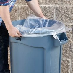 Contractor's Choice Trash Bags Contractor 40-Pack 55-Gallon Clear Outdoor Plastic Construction Trash Bag -Swiffer Online Trade 43648237