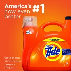 Tide 138-fl oz Original HE Laundry Detergent -Swiffer Online Trade 44080015