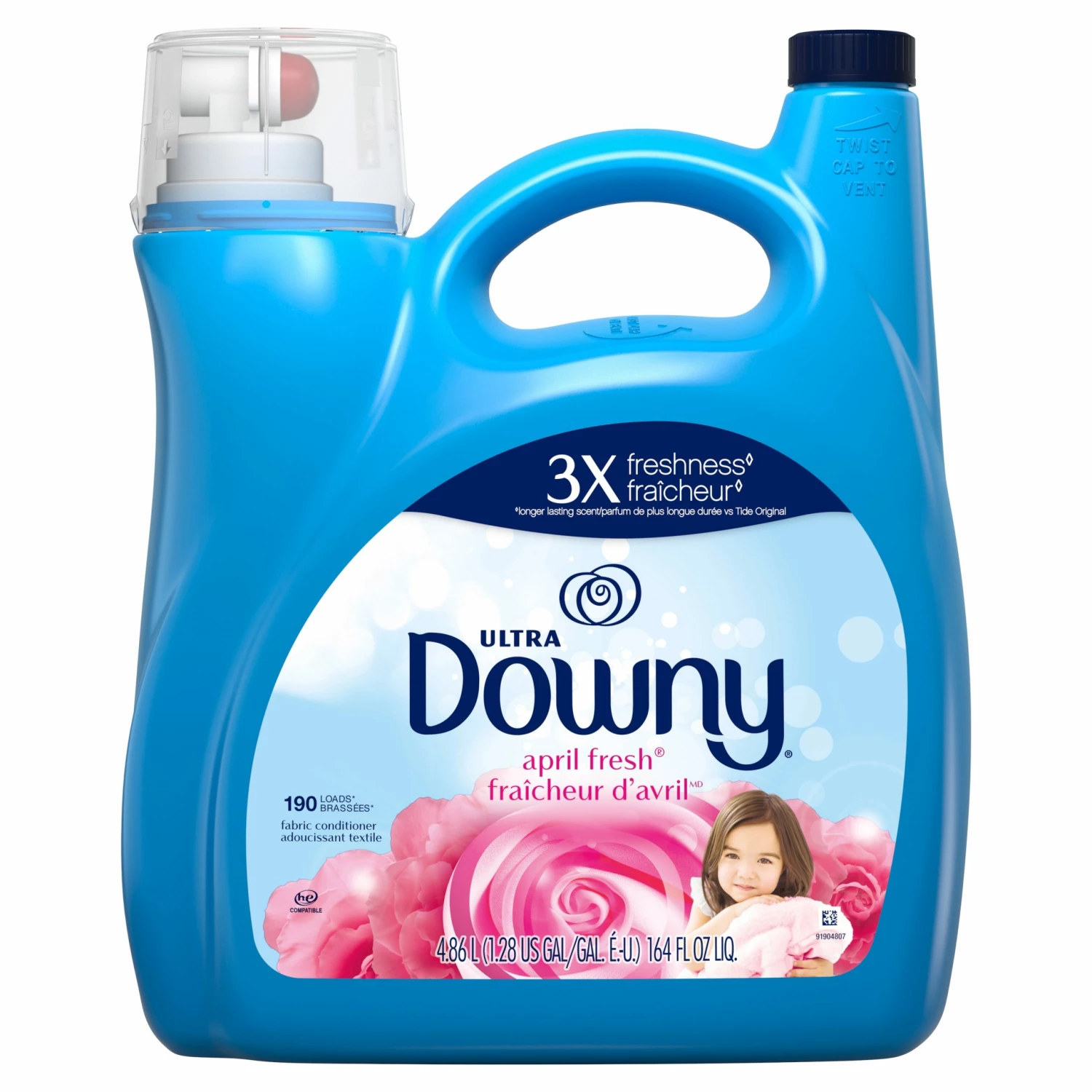 Downy Fabric Softeners 164-fl oz Fabric Softener Liquid 3 Downy Fabric Softeners 164-fl oz Fabric Softener Liquid
