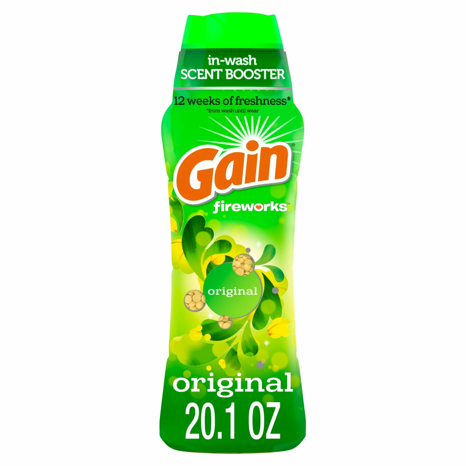 Gain Laundry Scent Booster Fireworks In-Wash Beads Original Scent Booster 20.1-oz 3 Gain Laundry Scent Booster Fireworks In-Wash Beads Original Scent Booster 20.1-oz