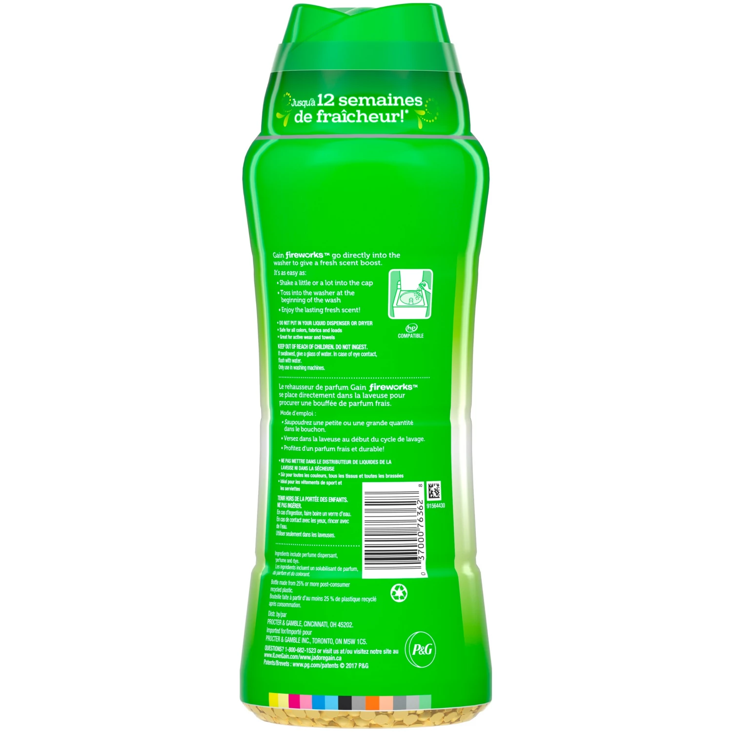 Gain Laundry Scent Booster Fireworks In-Wash Beads Original Scent Booster 20.1-oz 4 Gain Laundry Scent Booster Fireworks In-Wash Beads Original Scent Booster 20.1-oz - Image 2