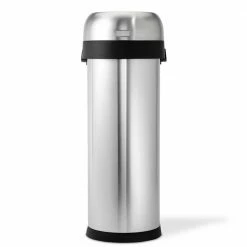 simplehuman Trash Cans 50-Liter Brushed Stainless Steel Steel Touchless Trash Can with Lid -Swiffer Online Trade 44300737