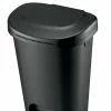 Rubbermaid Trash Cans 13-gal Black Step-On Wastebasket -Swiffer Online Trade 44366633
