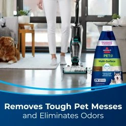 BISSELL Steam Cleaner Chemicals CrossWave Multi Surface Pet with Febreze 32-fl oz Concentrated Steam Cleaner Chemical -Swiffer Online Trade 45603204